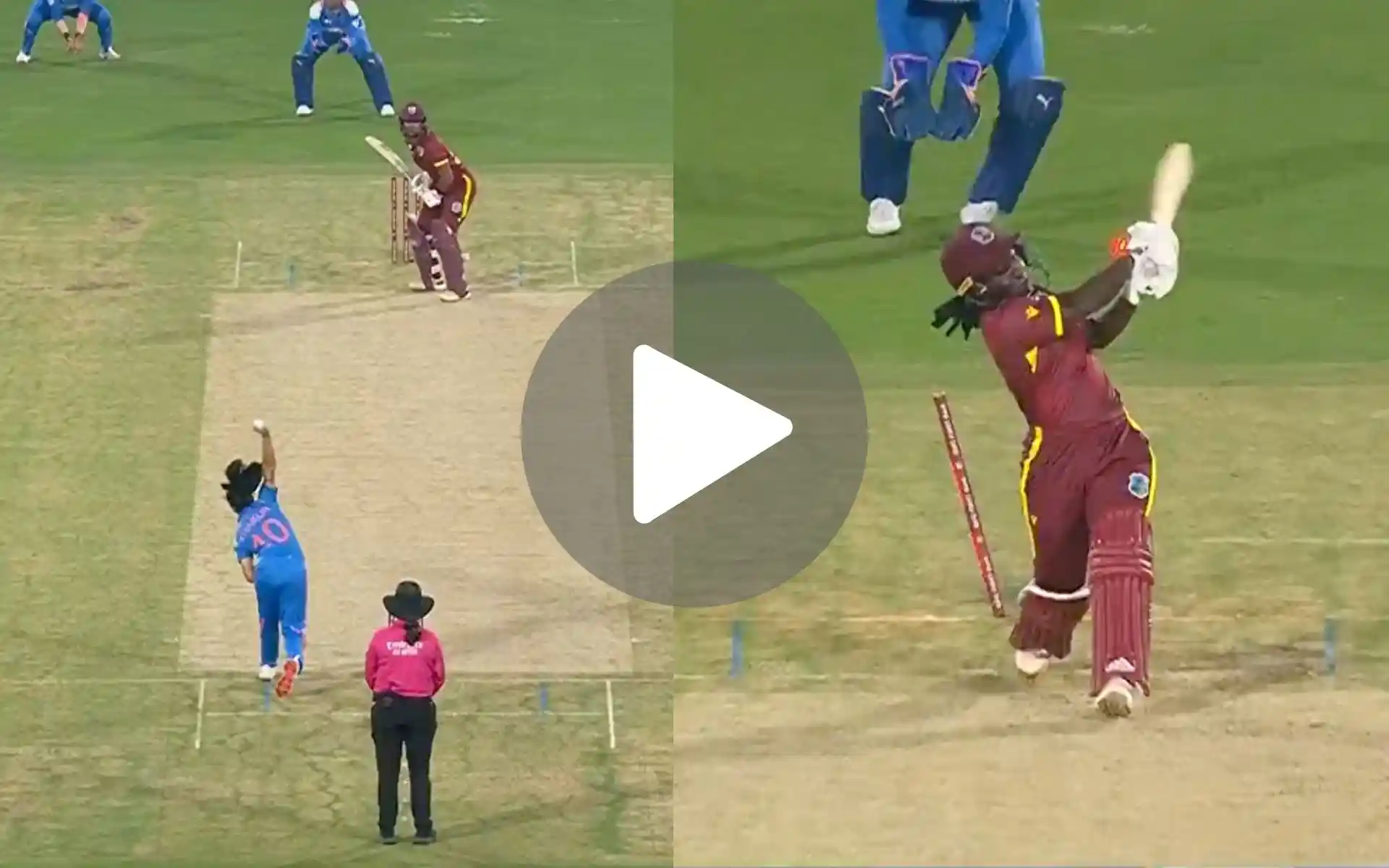 [Watch] Hayley Matthews And Deandra Dottin Dismantled As Renuka Singh Claims 1st Fifer